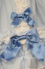 画像3: BABY,THE STARS SHINE BRIGHT / Ribbon ribbon blooms ジャンパースカート  サックス O-26-01-26-012-BA-OP-OW-OS (3)