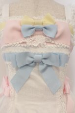 画像2: BABY,THE STARS SHINE BRIGHT / Le ruban d' ombre a trois couchesジャンパースカート  オフシロ O-26-01-26-013-BA-OP-OW-OS (2)