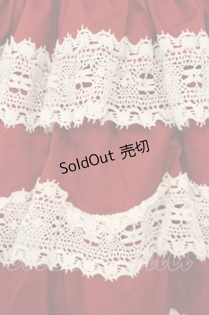 画像3: BABY,THE STARS SHINE BRIGHT / エリザベスジャンパースカート  えんじ O-26-01-26-015-BA-OP-OW-OS (3)