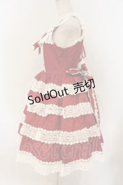 画像4: BABY,THE STARS SHINE BRIGHT / エリザベスジャンパースカート  えんじ O-26-01-26-015-BA-OP-OW-OS