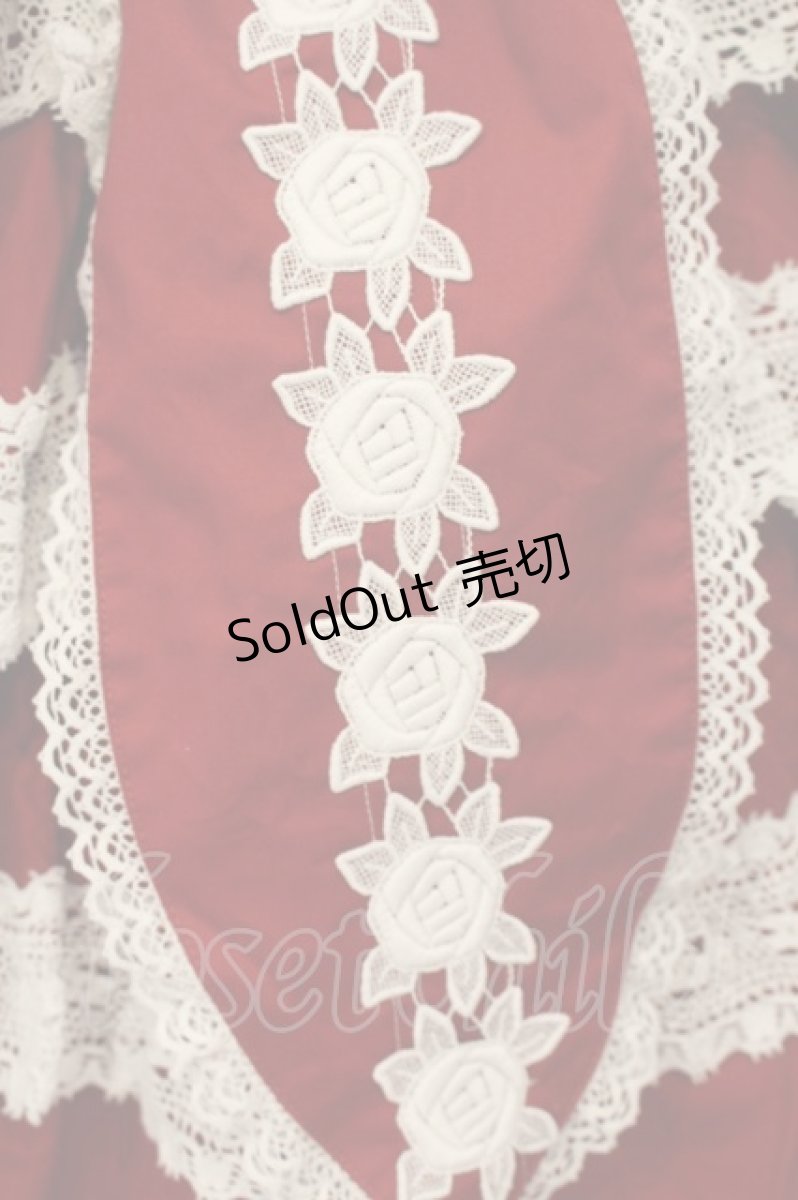 画像6: BABY,THE STARS SHINE BRIGHT / エリザベスジャンパースカート  えんじ O-26-01-26-015-BA-OP-OW-OS (6)