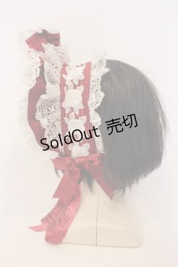 画像3: BABY,THE STARS SHINE BRIGHT / エリザベスボンネット  えんじ O-26-01-26-002-BA-AC-OW-OS