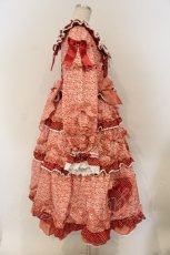 画像4: BABY,THE STARS SHINE BRIGHT / Tartelette aux Fraisesロングワンピース  えんじ O-26-01-26-016-BA-OP-OW-OS (4)