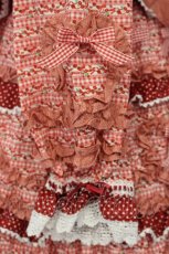 画像5: BABY,THE STARS SHINE BRIGHT / Tartelette aux Fraisesロングワンピース  えんじ O-26-01-26-016-BA-OP-OW-OS (5)