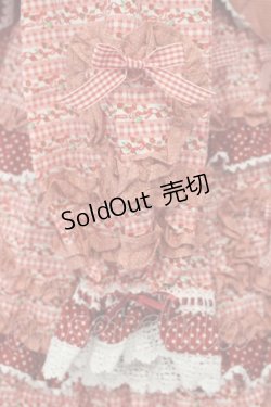 画像5: BABY,THE STARS SHINE BRIGHT / Tartelette aux Fraisesロングワンピース  えんじ O-26-01-26-016-BA-OP-OW-OS