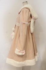 画像4: BABY,THE STARS SHINE BRIGHT / ゆらゆらいちごのうさみみコートワンピース  ピンク O-26-01-26-017-BA-CO-OW-OS (4)