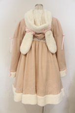 画像5: BABY,THE STARS SHINE BRIGHT / ゆらゆらいちごのうさみみコートワンピース  ピンク O-26-01-26-017-BA-CO-OW-OS (5)