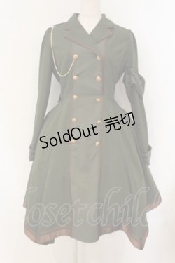 画像1: Amavel / Valiant Knight ヘムラインワンピース F カーキグリーン O-26-01-26-018-CA-OP-OW-OS