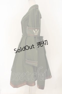 画像2: Amavel / Valiant Knight ヘムラインワンピース F カーキグリーン O-26-01-26-018-CA-OP-OW-OS