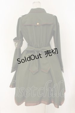 画像4: Amavel / Valiant Knight ヘムラインワンピース F カーキグリーン O-26-01-26-018-CA-OP-OW-OS