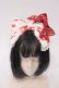 画像1: To Alice / trawberryRabbitプリントリボンカチューシャ  オフシロ O-26-01-27-001-LO-AC-IG-OS (1)
