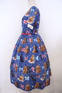 画像4: Emily Temple cute / Toy Poodleワンピース  ネイビー O-26-01-27-030-ET-OP-IG-OS