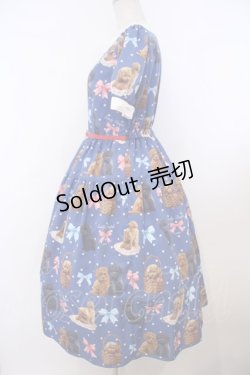 画像4: Emily Temple cute / Toy Poodleワンピース  ネイビー O-26-01-27-030-ET-OP-IG-OS