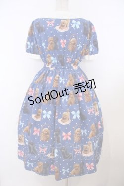 画像5: Emily Temple cute / Toy Poodleワンピース  ネイビー O-26-01-27-030-ET-OP-IG-OS