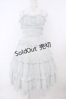 画像1: Juliette et Justine / La Fleur Princesse 〜ラ　フルール　プランセス〜ジャンパースカート 2 グリーン O-26-01-27-032-CL-OP-OW-OS