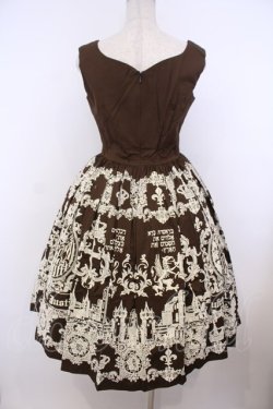 画像5: Juliette et Justine / アンプラント デュ ラ ジュネーズ ローブ　ジャンパースカート 1 ブラウン O-26-01-27-034-CL-OP-OW-OS