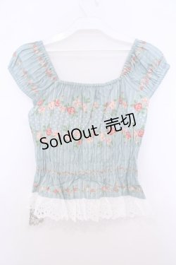 画像5: Juliette et Justine / La Piece du Petit Creature 〜ラ ピエース デュ プティ　クレアトゥール〜ブラウス 2 ブルーグリーン O-26-01-27-035-CL-TO-OW-OS