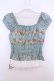 画像5: Juliette et Justine / La Piece du Petit Creature 〜ラ ピエース デュ プティ　クレアトゥール〜ブラウス 2 ブルーグリーン O-26-01-27-035-CL-TO-OW-OS (5)