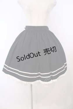 画像1: metamorphose / プレーンセーラースカート  クロ O-26-01-27-039-ME-SK-OW-OS