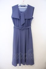 画像1: an another angelus / スクエアカラーボウタイワンピース F ブルー O-26-01-27-005-CA-OP-OW-ZT605 (1)