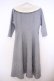 画像4: an another angelus / ビッグカラークレリックワンピース  グレー O-26-01-27-047-CA-OP-IG-OS (4)