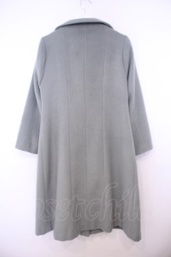 画像3: an another angelus / ローズプリント釦レトロカラーコート  グリーン O-26-01-27-049-CA-CO-IG-OS