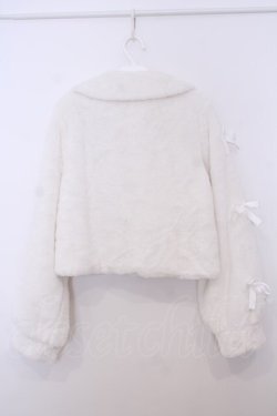 画像4: Honey Cinnamon / 2023 HAPPY BAGファーショートコート F シロ O-26-01-27-056-LO-CO-OW-OS