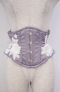 abilletage / ローズモチーフミニコルセット 4 ラベンダー O-26-01-27-1004-GO-TO-IG-OS