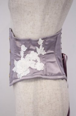 画像3: abilletage / ローズモチーフミニコルセット 4 ラベンダー O-26-01-27-1004-GO-TO-IG-OS