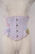 abilletage / バタフライモチーフミニショートコルセット 3 ラベンダー O-26-01-27-1005-GO-TO-OW-OS