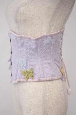 画像4: abilletage / バタフライモチーフミニショートコルセット 3 ラベンダー O-26-01-27-1005-GO-TO-OW-OS