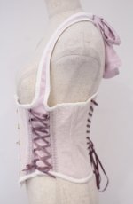 画像3: abilletage / セレクトリボンサイドレースアップチロルコルセット 3 ラベンダー×パープル O-26-01-27-1006-GO-TO-OW-OS (3)