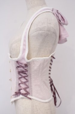 画像3: abilletage / セレクトリボンサイドレースアップチロルコルセット 3 ラベンダー×パープル O-26-01-27-1006-GO-TO-OW-OS