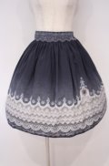 abilletage / グラデーションレーススカート  ブラック系 O-26-01-27-1008-GO-SK-IG-OS