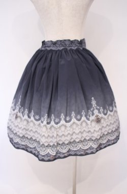 画像4: abilletage / グラデーションレーススカート  ブラック系 O-26-01-27-1008-GO-SK-IG-OS