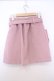 画像2: Honey Cinnamon / ハートバックル起毛スカート F ピンク O-26-01-27-062-LO-SK-OW-OS (2)