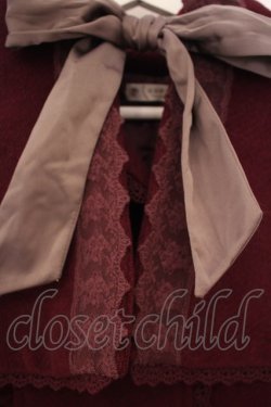 画像2: axes femme / フードケープフェミニンコート M ワイン O-26-01-27-076-AX-CO-OW-OS