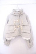 merry jenny / milk shaggy Duffle Coat（ミルクシュガーダッフルコート）  ミント系 O-26-01-27-081-LO-CO-IG-OS