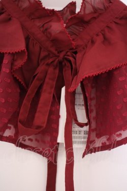 画像2: alcali / ドビードット付け襟  アカ O-26-01-27-083-LO-ZA-IG-OS