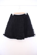 画像3: Jane Marple / チュール重ね別珍スカート M クロ O-26-01-27-086-JM-SK-OW-OS (3)