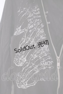 画像2: h.ANARCHY / 英字ptZIPカーディガン  グレー O-26-01-27-089-HN-TO-OW-OS