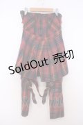 SEXY DYNAMITE LONDON / ボンテージパンツ S レッドチェック O-26-01-27-091-PU-PA-IG-OS