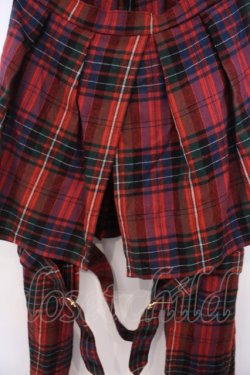 画像2: SEXY DYNAMITE LONDON / ボンテージパンツ S レッドチェック O-26-01-27-091-PU-PA-IG-OS