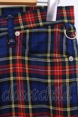 画像2: SEXY DYNAMITE LONDON / タータンチェックパンツ S ブルーチェック O-26-01-27-092-PU-PA-IG-OS