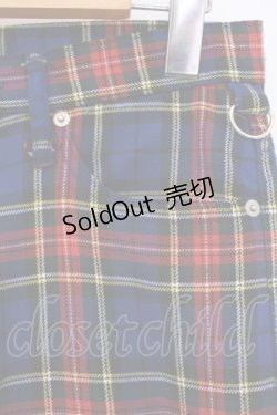 画像2: SEXY DYNAMITE LONDON / タータンチェックパンツ S ブルーチェック O-26-01-27-092-PU-PA-IG-OS
