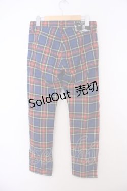 画像4: SEXY DYNAMITE LONDON / タータンチェックパンツ S ブルーチェック O-26-01-27-092-PU-PA-IG-OS