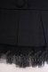 画像2: SEXY DYNAMITE LONDON / 裾チュールプリーツスカート S ブラック O-26-01-27-095-PU-SK-IG-OS (2)