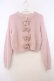 画像1: m petit by misako / MSKリボンカーディガン S ピンク O-26-01-27-017-LO-TO-IG-OS (1)