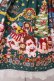 画像2: BABY,THE STARS SHINE BRIGHT / くみゃちゃんのDokiDoki Christmas Party柄スカート  グリーン O-26-01-27-025-BA-SK-IG-OS (2)