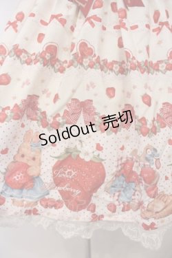 画像3: To Alice / StrawberryRabbitプリントワンピース  オフシロ O-26-01-27-028-LO-OP-IG-OS
